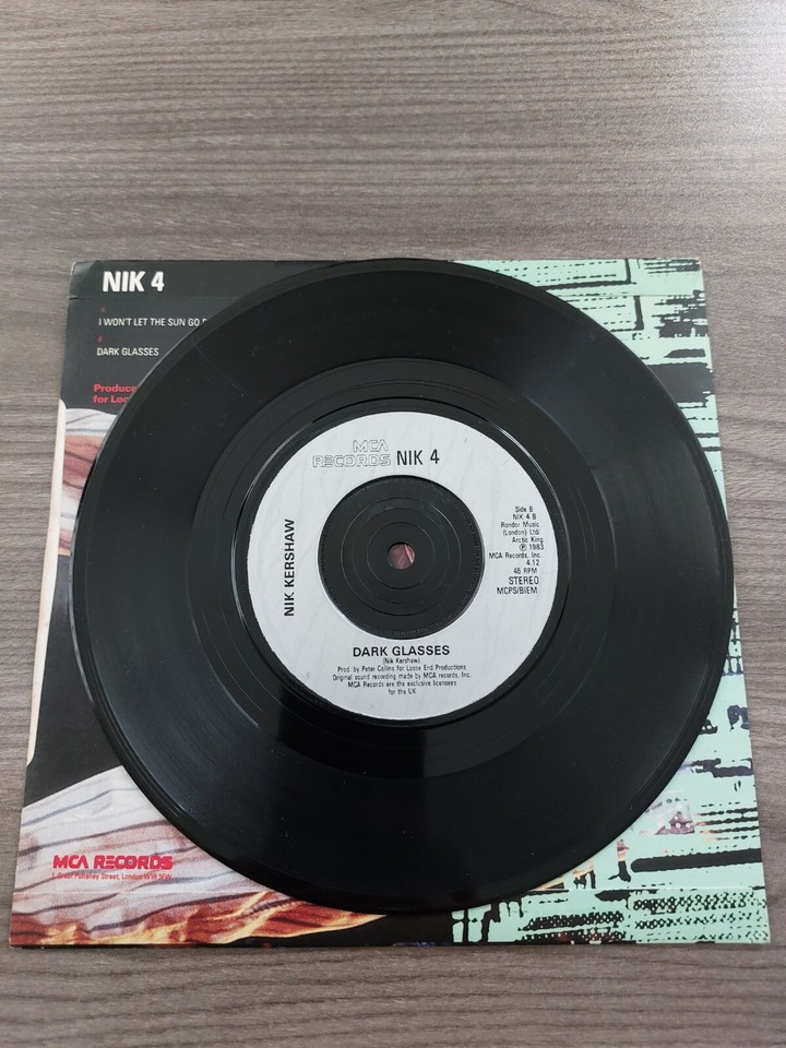 NIK KERSHAW i won't let the sun go down on me 7" VINYL RECORD NIK 4 eBay