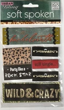 RARE! MAMBI Soft Spoken Urban Bling 3D BACHELORETTE Theme 93436 Fast FREE Ship!