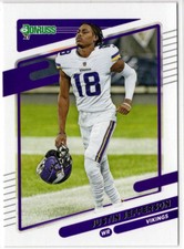 2021 Panini Donruss Football Justin Jefferson No. 127 Minnesota Vikings