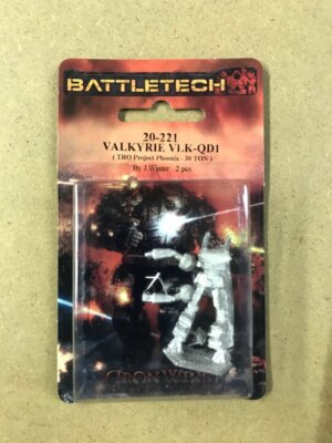 Battletech Miniatures - Valkyrie VLK-QD1 - 20-221 - Iron Wind Metals