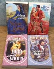 LOT Catherine Archer CLAYBURN & THORN Velvet Bond & Touch, Lady Thorn & Lord Sin