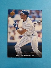 Bernie Williams 1995 Upper Deck Baseball Card # 209 I3057