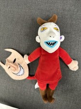 Disney Store The Nightmare Before Christmas Lock 8  Mini Bean Bag Plush