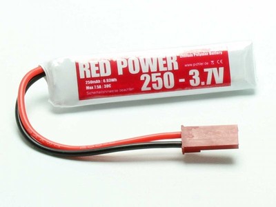 RED POWER LiPo Akku RED POWER XT 250 - 3.7V / 17032