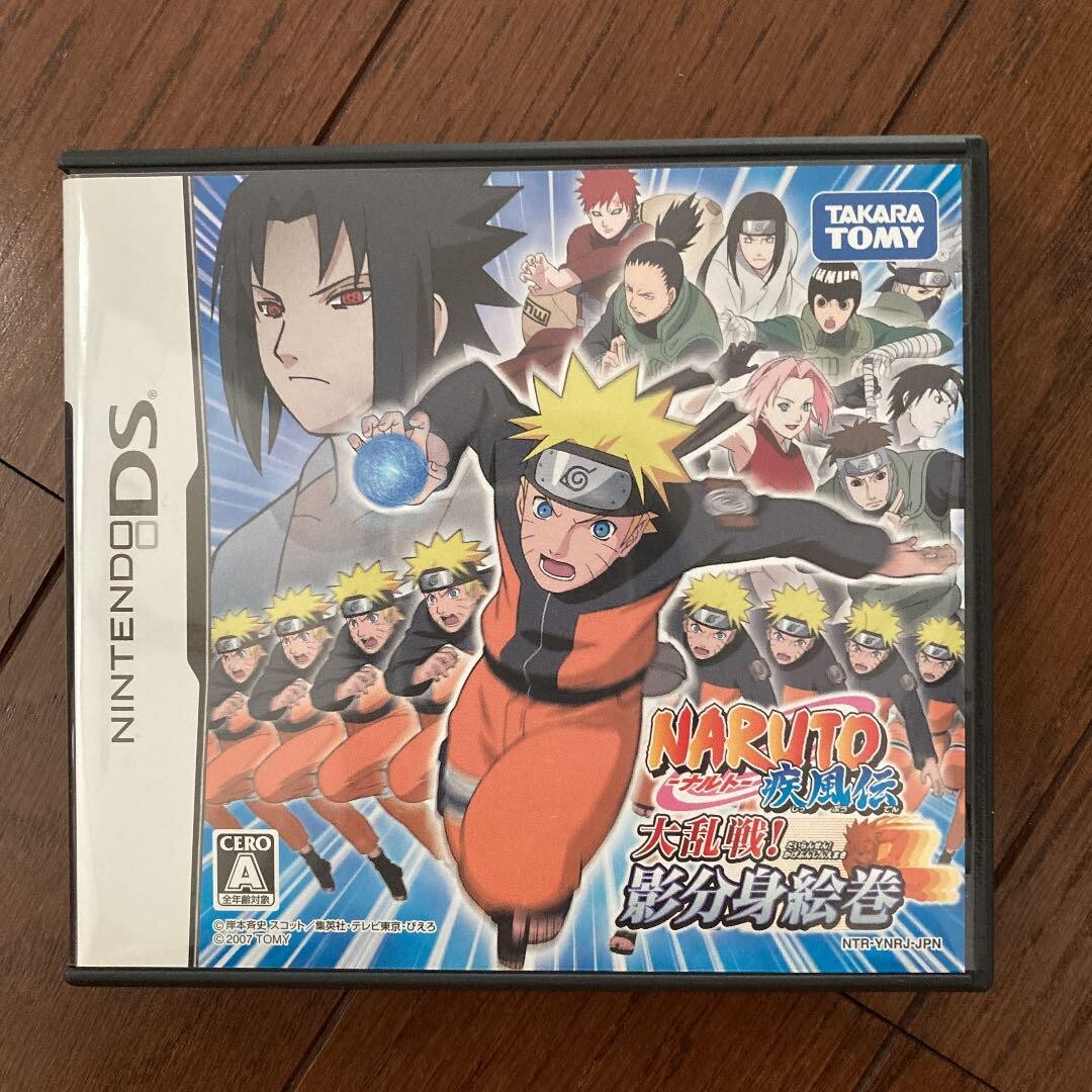 Naruto Shippuden Dairansen! Kagebunshin Emaki Nintendo DS Japanese ver Tested