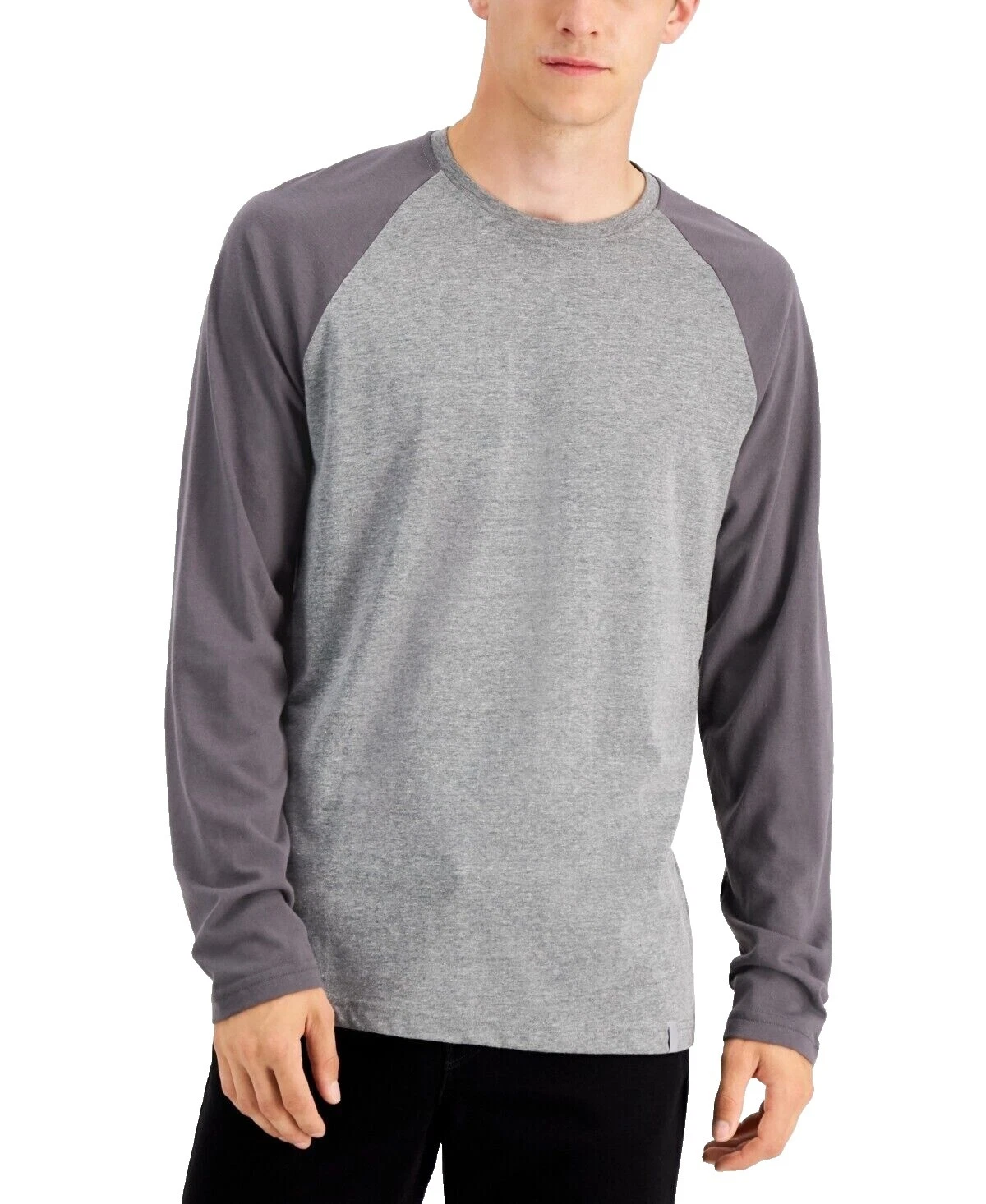 Alfani Cotton Long Sleeve T-Shirts for Men