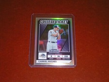 2022 Elite Extra Edition College Tickets Optic Holo Gabriel Hughes