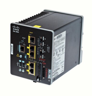 New Cisco ISA-3000-4C-FTD Industrial Security Appliance 4 Port