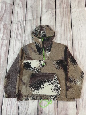 nike fur fleece hoodie