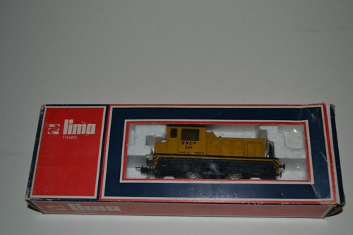 BIEN LIRE L'ANNONCE . LIMA  LOCOMOTIVE  DIESEL MDT 501 SNCF REF 1652 L  HO  . | Zustand: Occasion
