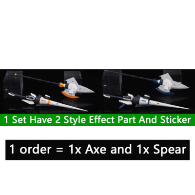 1/144 HG RG Gundam Model Gunpla 30MM Weapon Detail Up Part Axe and