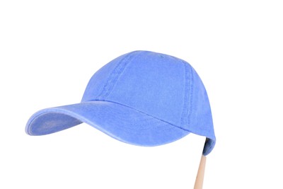 light denim baseball cap