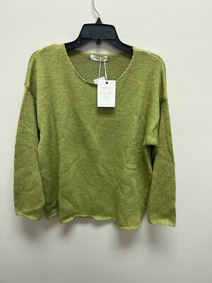 Air Space Lady sweater green sz F (one size fits most)