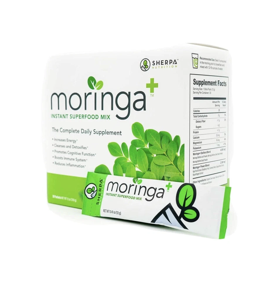 NEW Moringa+ Superfood (like Zija SuperMix) 30 ct - FREE FAST shipping! - Image 2 of 4