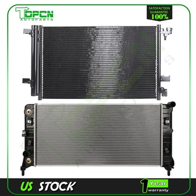 Fits 2014-2016 Chevrolet Impala Replacement Radiator & Condenser Assembly