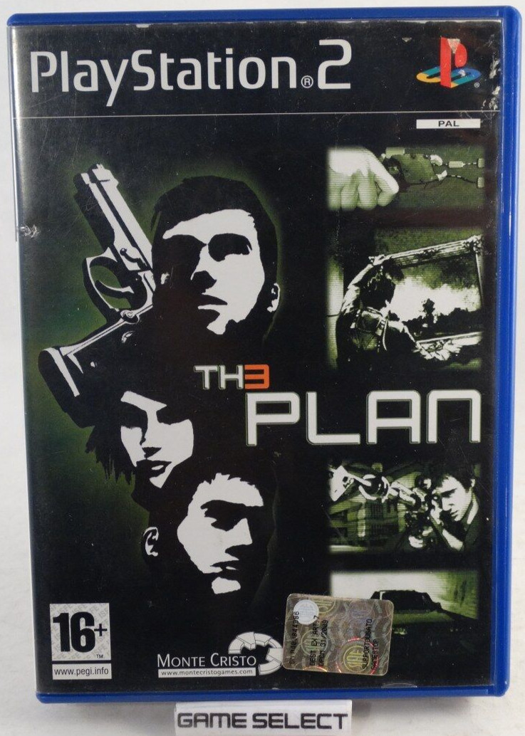 THE PLAN LE SONY PS2 PLAYSTATION - PAL EU EUR - ORIGINALE COMPLET