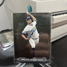 2024 Stadium Club Shane McClanahan #258 Black Foil parallel SP