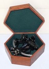 8" Tamaya Nautical Sextant Replica - Modell 1712 in eleganter Designer Holzkiste