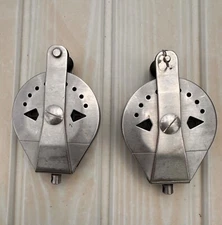 (2) IFL Oxen Blocks Self Cleating with Becket 76B S1 3" Sailboat /Catamaran