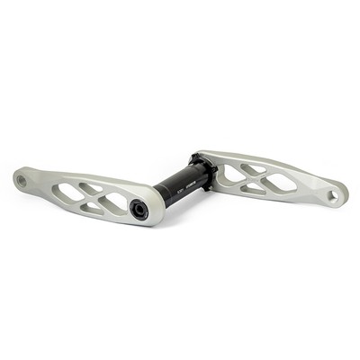 5Dev R-Spec Kurbelgarnitur 30mm Boost Raw Silver 170mm