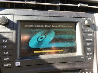 2010 2011 TOYOTA PRIUS DISPLAY SCREEN W/ GPS NAVIGATION OEM E7022 86120 47390