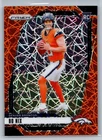 BO NIX 2024 Panini Prizm #309 Denver Broncos Rookie Orange Lazer Prizm