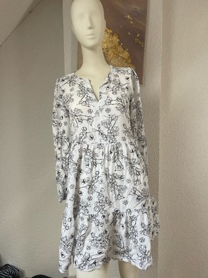 Blumeinkleid United Colors of Benetton Gr. S 100% Baumwolle