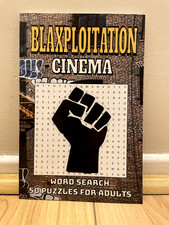 BLAXPLOITATION CINEMA Word Search book - 1970s - Shaft, Superfly, Dolemite, Mack