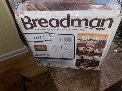 *OPEN BOX* Breadman Professional BK1050S 2lb Bread Maker - Silver