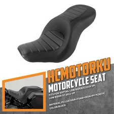 Low Profile Streifen Driver Passenger Seat For Harley Low Rider ST FXLRS 18-2025