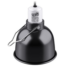 Reptile Light Fixture, 5.5'' Standard Dome for Reptile Basking Bulb Light/Hea...