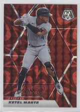 2021 Panini Mosaic Reactive Red Mosaic Prizm Ketel Marte #65 0c7d