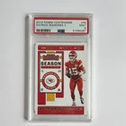 2019 Panini Contenders Season Ticket Patrick Mahomes II #39 PSA 9 Chiefs Base