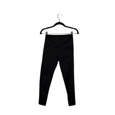 90 Degree By Reflex Camo Print High Waist Leggings Women's Size S Black