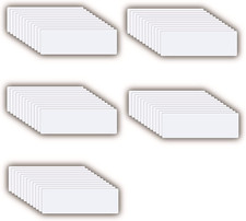 Dry Erase Magnetic Labels 1X3,Pack of 60 ,Write on Magnets Sticker,Real Waterpr