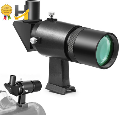 Finder Scope 9X50 Right Angle Metal Optical Finderscope for Astronomical Telesco