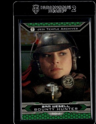 2015 Topps Chrome Star Wars Perspectives Jedi vs. Sith #50-J Zam Wesell