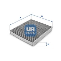 UFI 54.199.00 Innenraumfilter Pollenfilter FüR VW Audi Seat Skoda