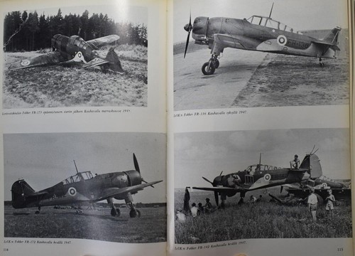 FOKKER D.XXI, WW2 Fighter Aircraft Finnish, Dutch Air Force. Suomen Ilmavoimien - Picture 5 of 7