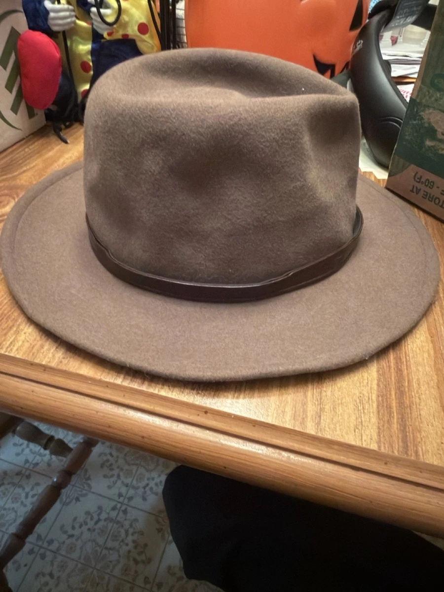 Stetson Cruiser Lana Aplastable Fedora Camel - Grande