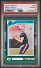 2024 PANINI DONRUSS PRESS PROOF GREEN #379 DRAKE MAYE ROOKIE RC PSA 8