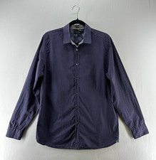 Ted Baker London Button Up Shirt Men 4/L Long Sleeve Smart Casual Patterned