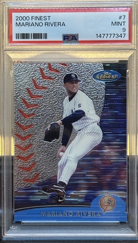 2000 Topps Finest - Mariano Rivera #7 PSA 9