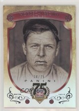 2014 Panini Hall of Fame Red Shield 34/75 Mordecai Brown #22 HOF Shield 0l2