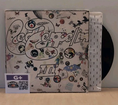 Led Zeppelin | 3 | Vinyl LP | 1970 Atlantic SD 7201 | G+/VG | Wheel