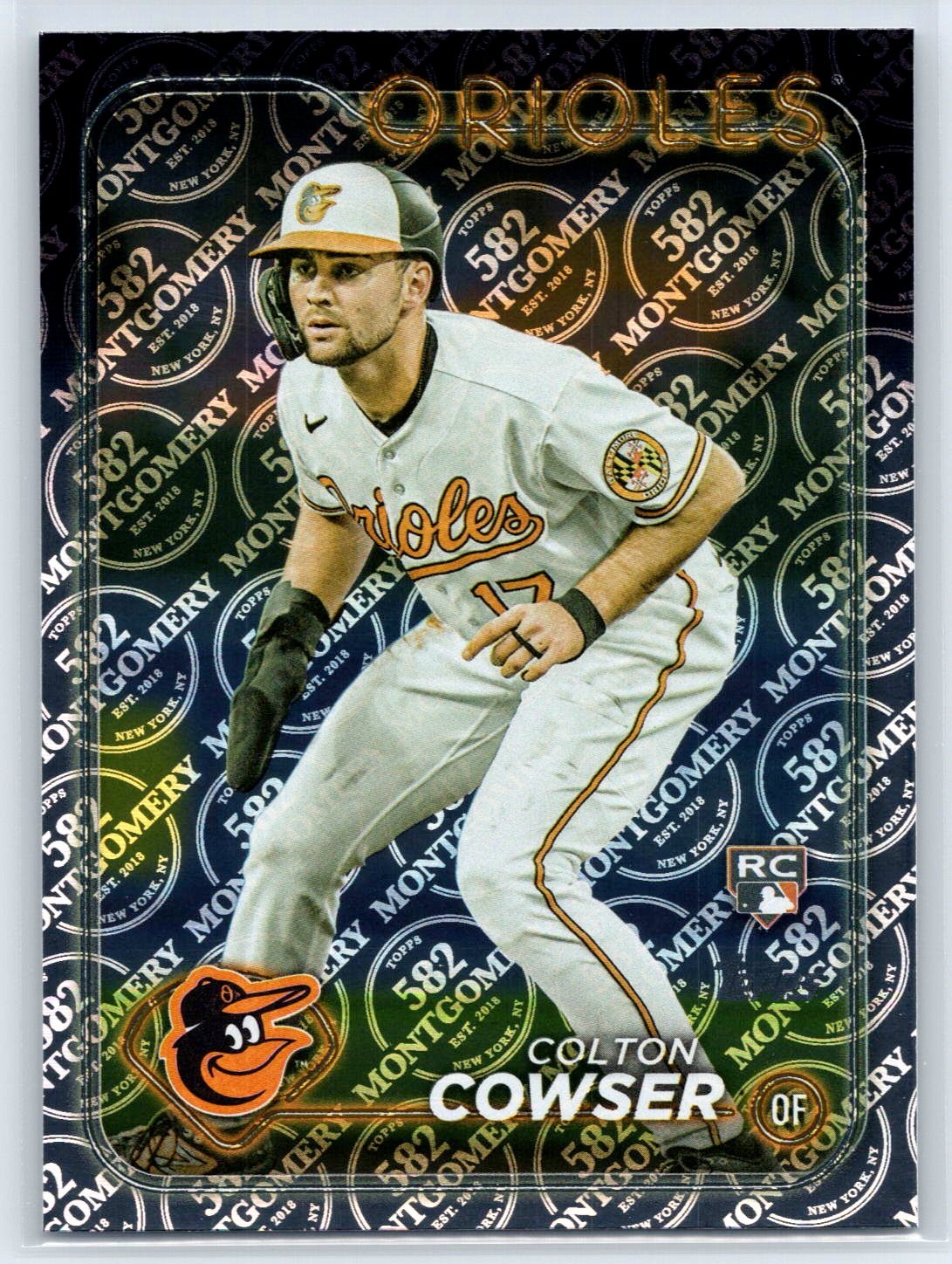 2024 Topps Colton Cowser Rookie 582 Montgomery Club Parallel RC #257