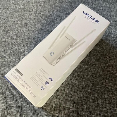 WAVLINK AX3000 WLAN Router Wi-Fi 6 Dual-Band Repeater AP 1000 Mbit/s Gigabit Eth