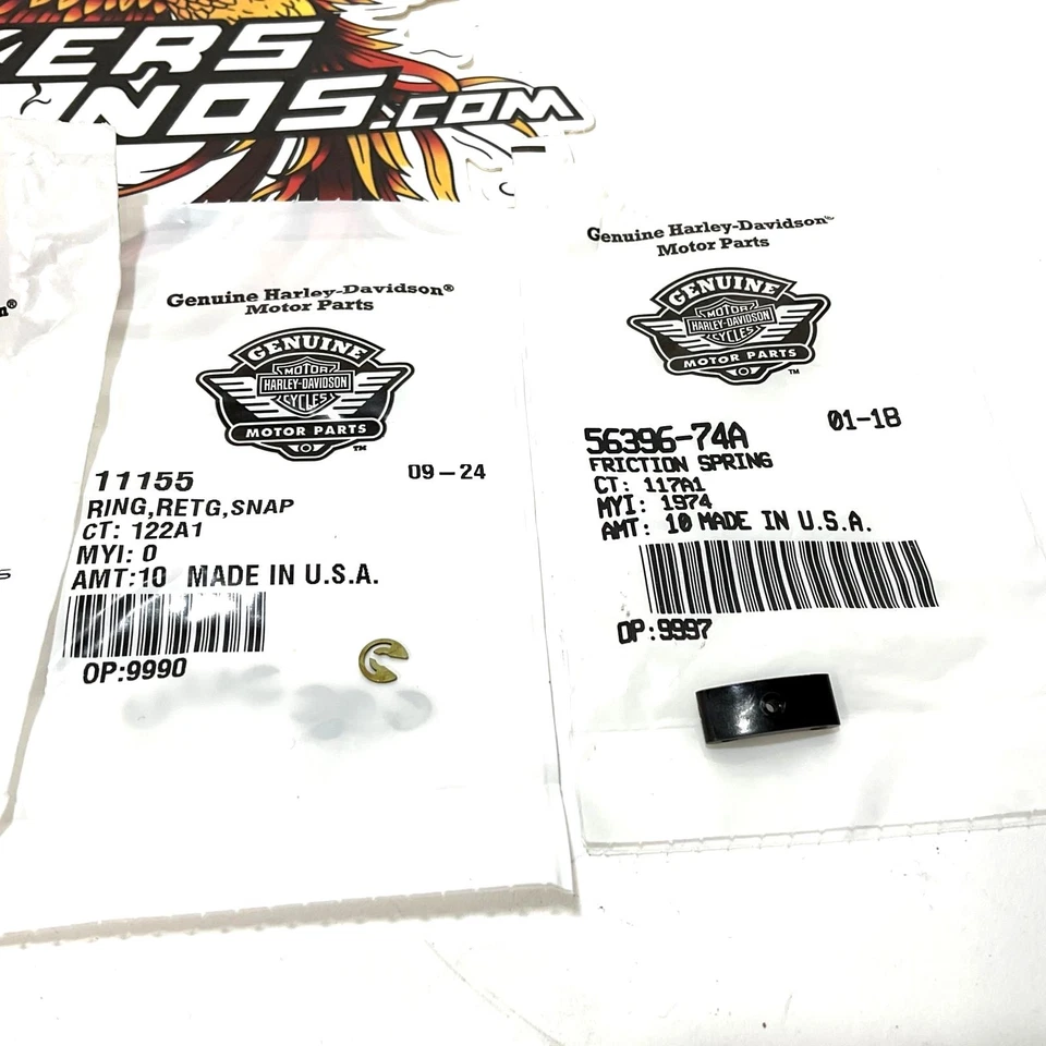 Nuevo Genuino Harley 1974-2016 XL Dyna Touring Softail Kit de Tornillos de Acelerador 56397-74 Foto 4 de 4