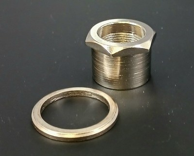 Hipshot B/Tuner Adapter -N - 1/2'' USA Ultralite to 23/32'' (18mm ) - 0206708NUT-N