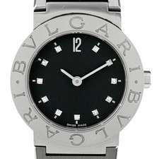 Orologio Bulgari BB26SS Donna Con Diamanti Neri 11P